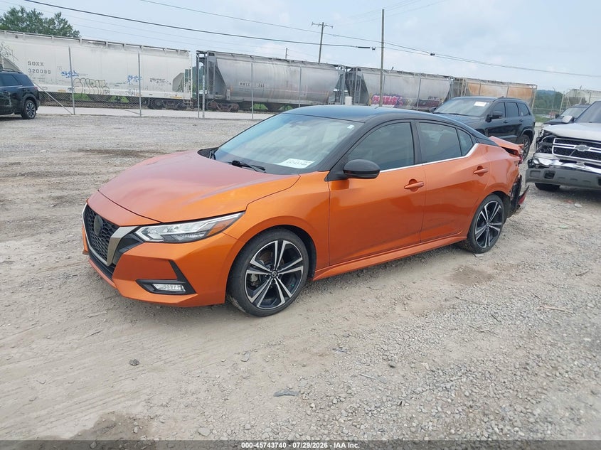 Vin: 3n1ab8dv0ny212318, lot: 46242444, nissan sentra sr xtronic cvt 20222