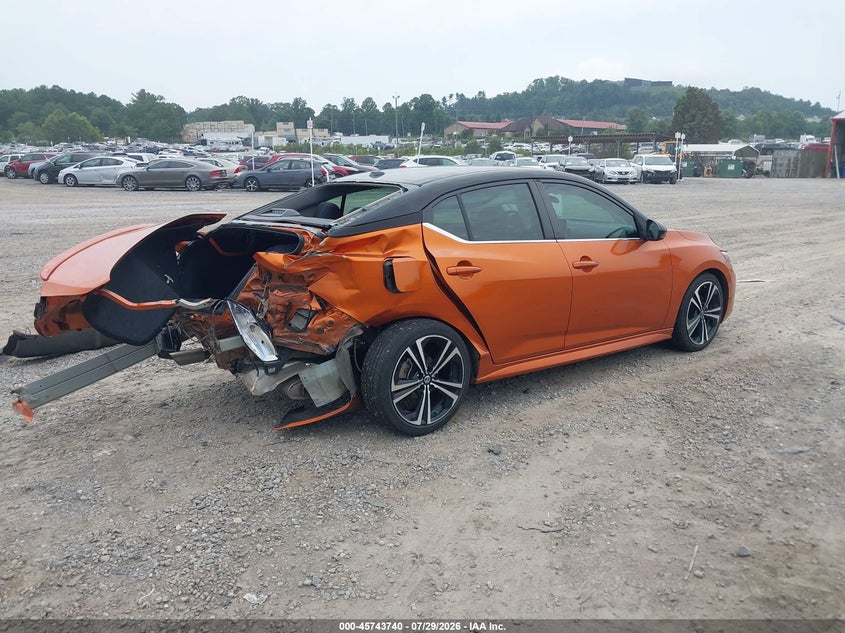 Vin: 3n1ab8dv0ny212318, lot: 46242444, nissan sentra sr xtronic cvt 20224