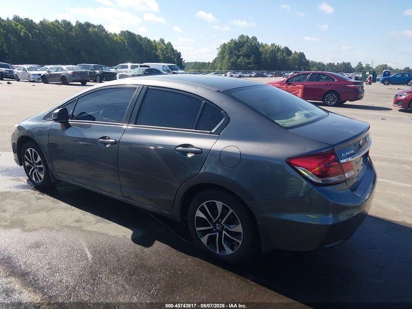 Vin: 19xfb2f80de029816, lot: 46242522, honda civic ex 20133