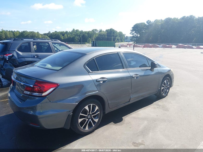 Vin: 19xfb2f80de029816, lot: 46242522, honda civic ex 20134