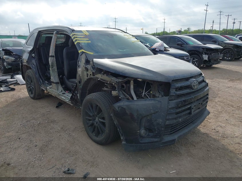 Vin: 5tdkzrfh2ks573420, lot: 46242534, toyota highlander se 2019 img_1