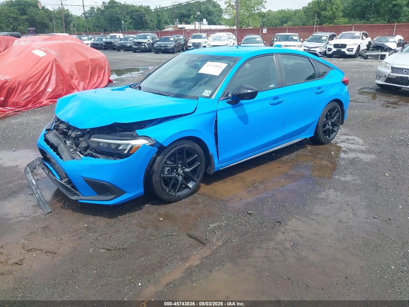 Vin: 19xfl2h88re012571, lot: 46242540, honda civic sport 20242