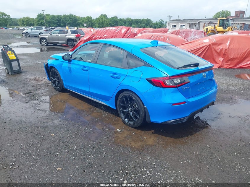 Vin: 19xfl2h88re012571, lot: 46242540, honda civic sport 20243