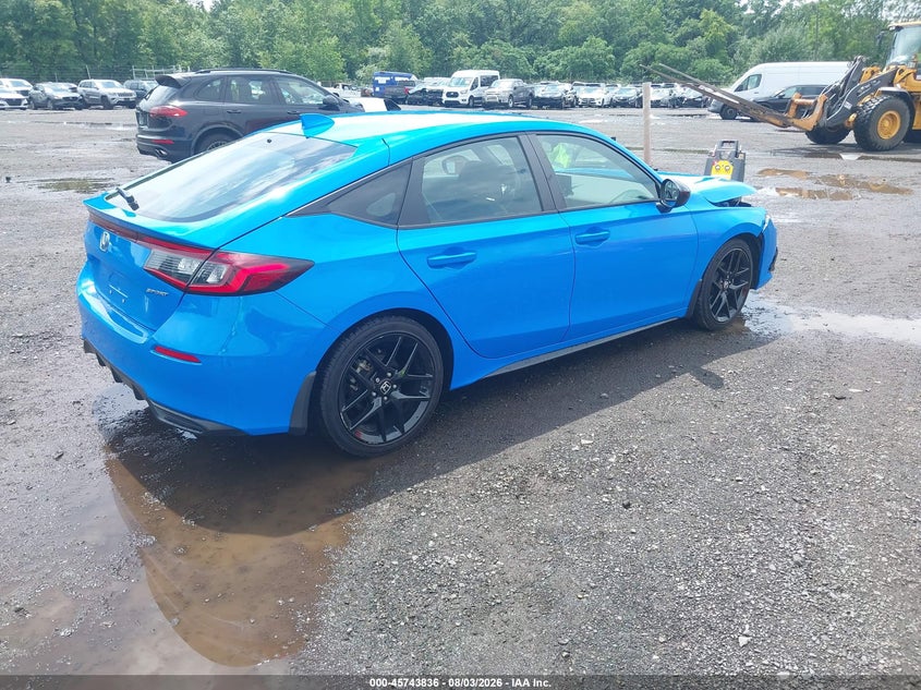 Vin: 19xfl2h88re012571, lot: 46242540, honda civic sport 20244