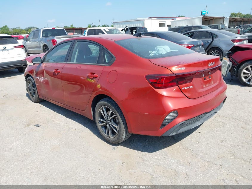 Vin: 3kpf24ad6pe609818, lot: 46242561, kia forte lxs 20233