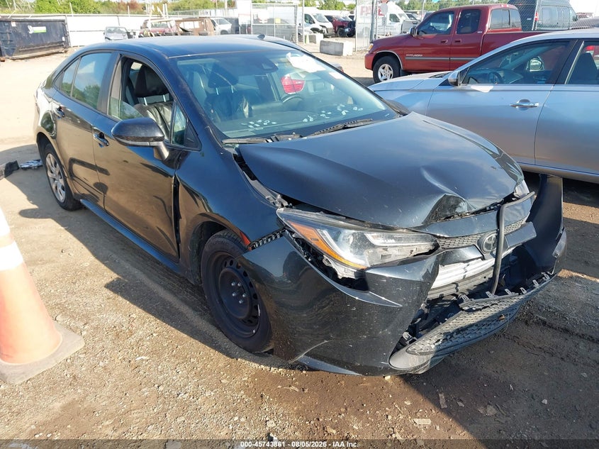 Vin: 5yfepmae7np347910, lot: 46242565, toyota corolla le 2022 img_1