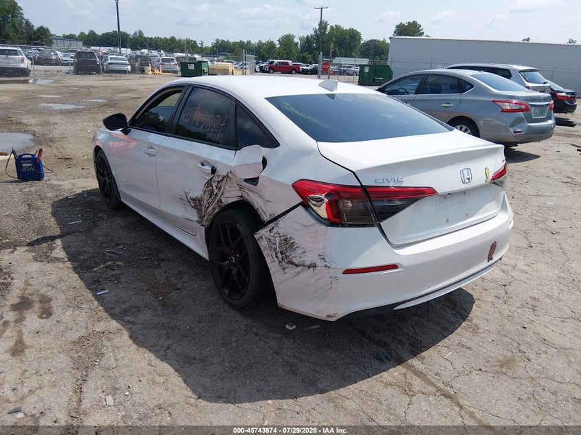 Vin: 2hgfe2f51nh549561, lot: 46242578, honda civic sport 20223