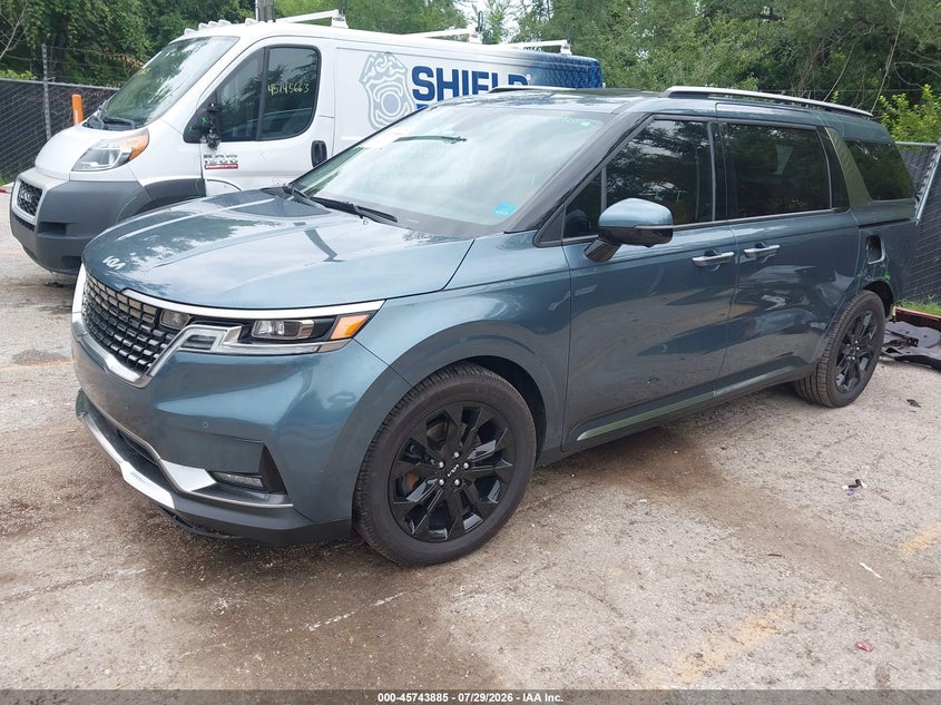 Vin: kndne5h37p6276072, lot: 46242589, kia carnival mpv sx prestige 20232