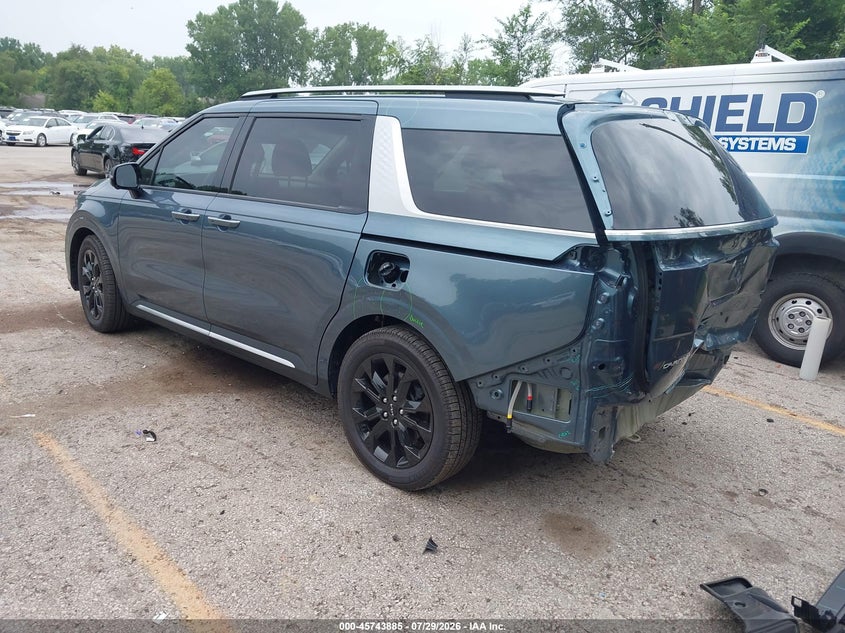 Vin: kndne5h37p6276072, lot: 46242589, kia carnival mpv sx prestige 20233