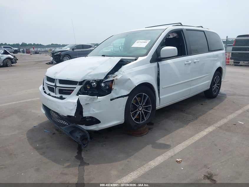 Vin: 2c4rdgeg2gr318809, lot: 46242605, dodge grand caravan r/t 20162