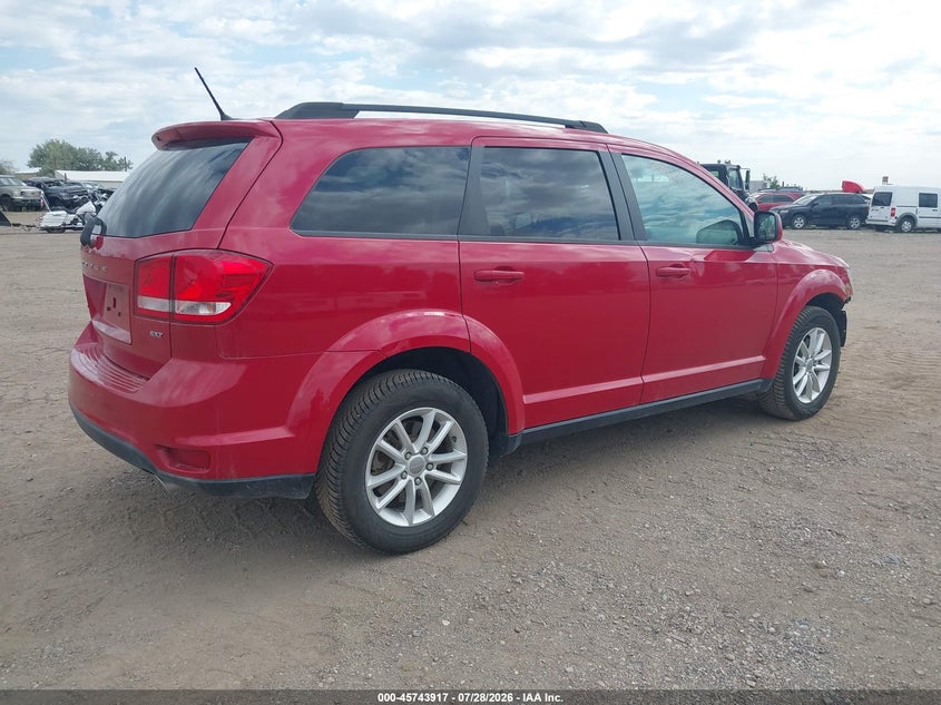 Vin: 3c4pddbg1ft532888, lot: 46242622, dodge journey sxt 20154