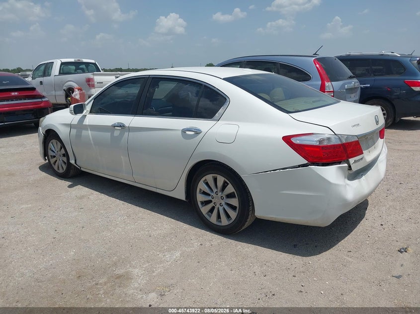 Vin: 1hgcr2f83da049027, lot: 46242626, honda accord ex-l 20133