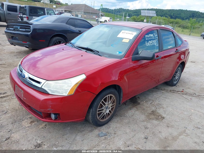 Vin: 1fahp3fn9bw160578, lot: 46242630, ford focus se 20112