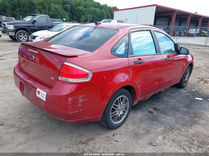 Vin: 1fahp3fn9bw160578, lot: 46242630, ford focus se 20114