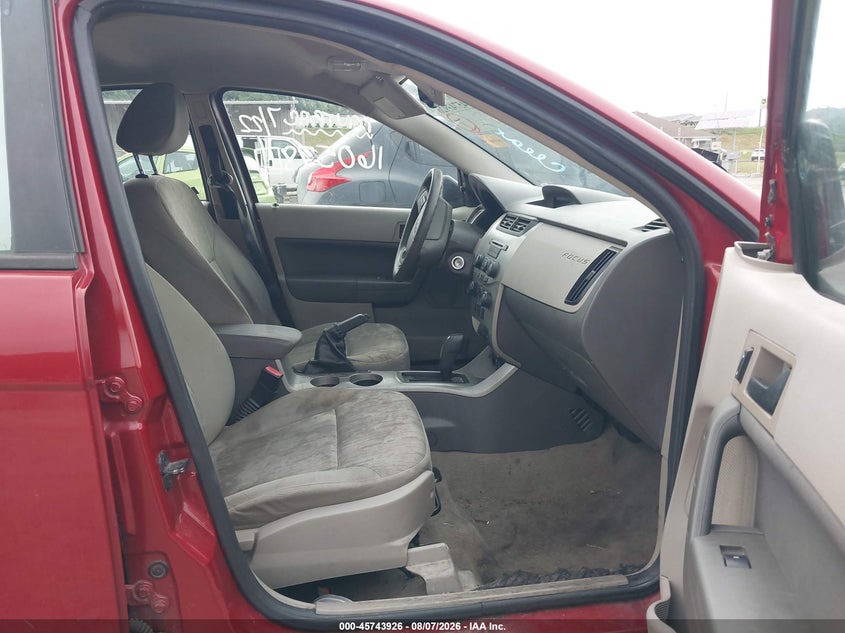 FORD FOCUS 2011 VIN 1FAHP3FN9BW160578