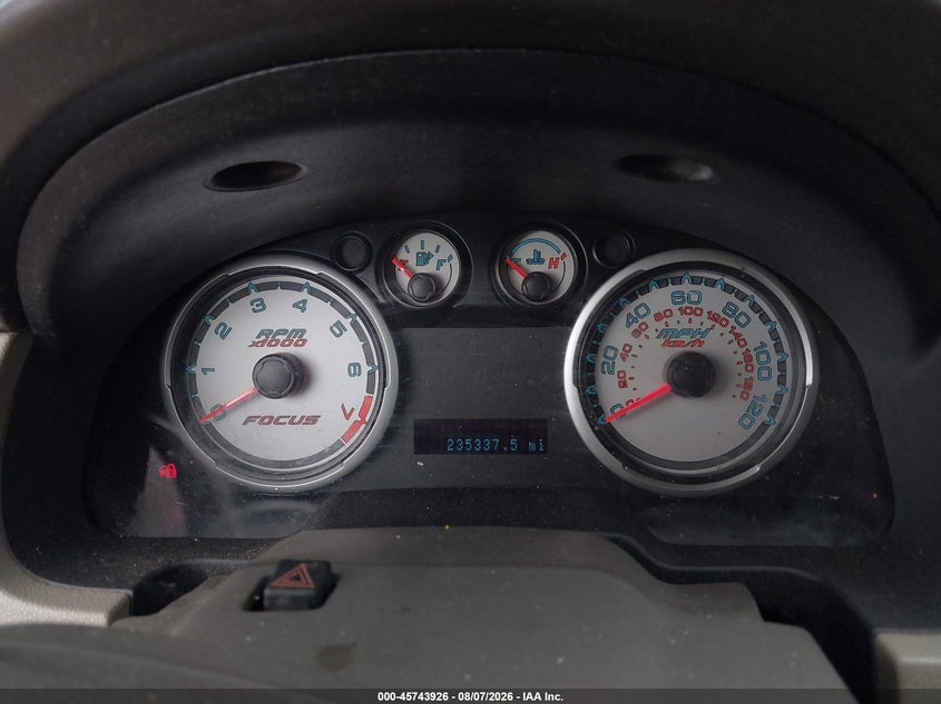 FORD FOCUS 2011 VIN 1FAHP3FN9BW160578