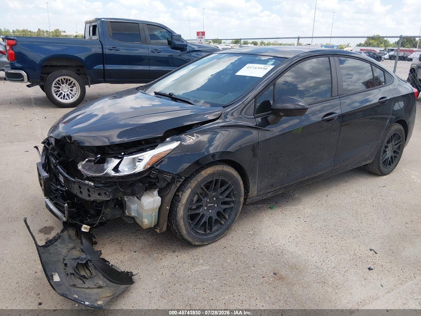 Vin: 1g1bc5sm4k7143324, lot: 46242634, chevrolet cruze ls 20192