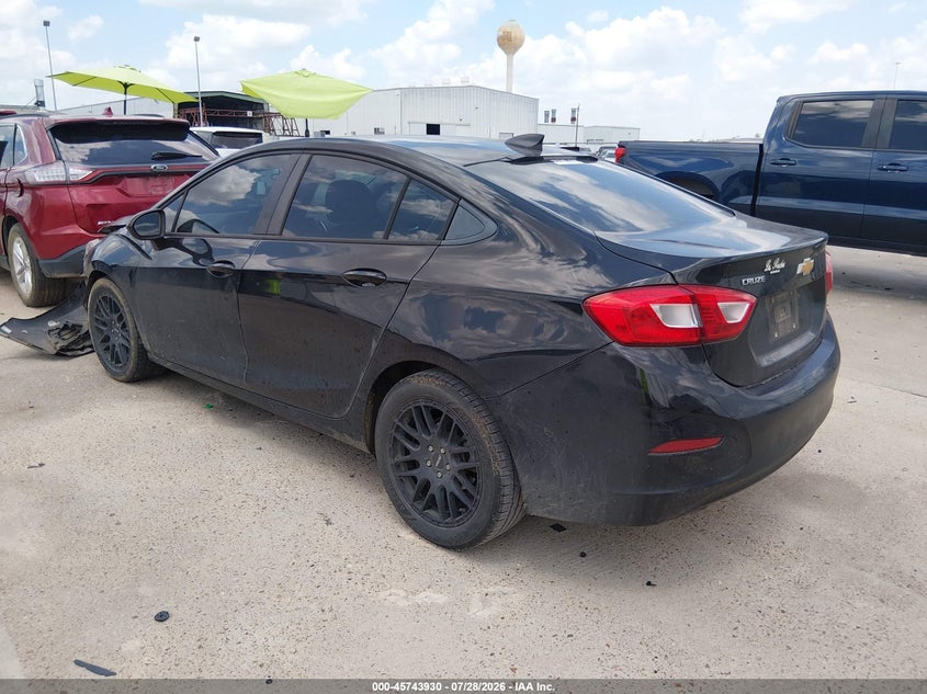 Vin: 1g1bc5sm4k7143324, lot: 46242634, chevrolet cruze ls 20193