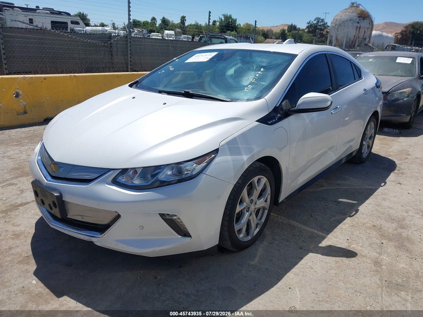 Vin: 1g1rd6s52ju146720, lot: 46242639, chevrolet volt premier 20182