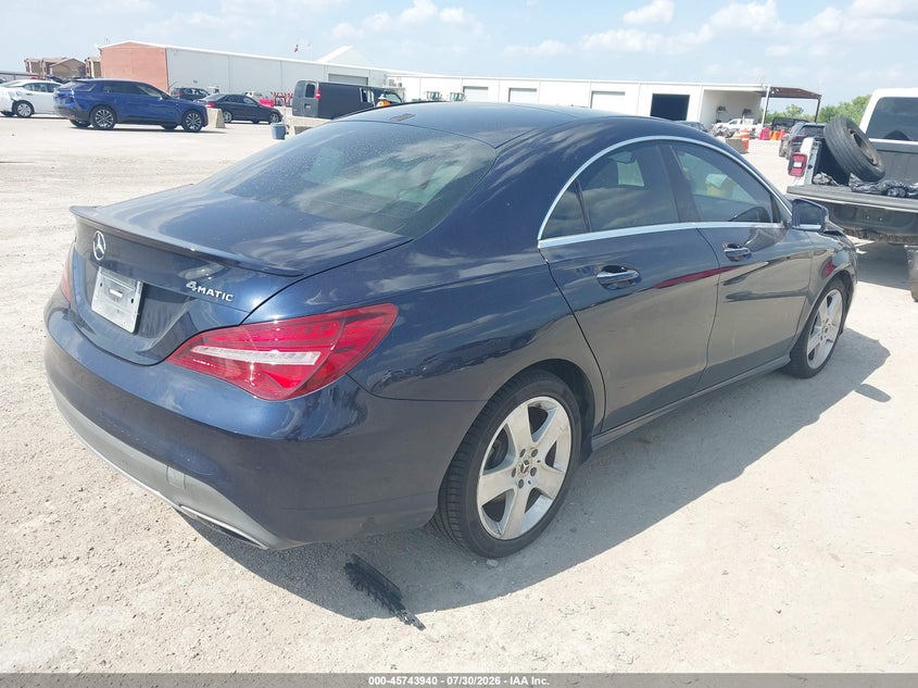 Vin: wddsj4gb2jn605149, lot: 46242645, mercedes-benz cla 250 4matic 20184