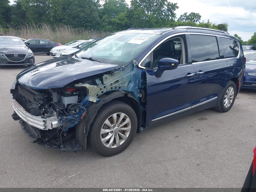 Vin: 2c4rc1bg7kr531641, lot: 46242655, chrysler pacifica touring l 20192