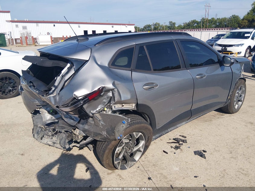 Vin: kl77lhe22rc052186, lot: 46242662, chevrolet trax fwd lt 20244