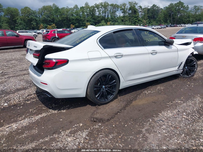 Vin: wba13bj07nwx58439, lot: 46242680, bmw 530 i xdrive 20224