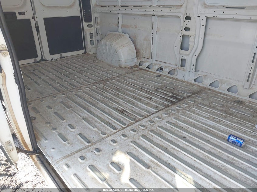 Vin: 3c6lrvdg0se513421, lot: 46242683, ram promaster 2500 tradesman high roof 159 wb w/pass seat 20253