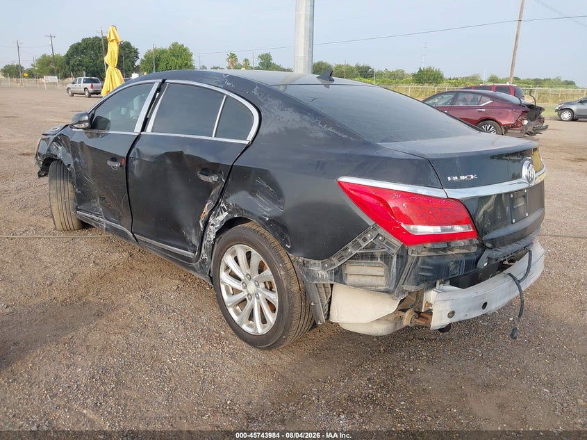 Vin: 1g4gb5g37ef203330, lot: 46242688, buick lacrosse leather group 20143