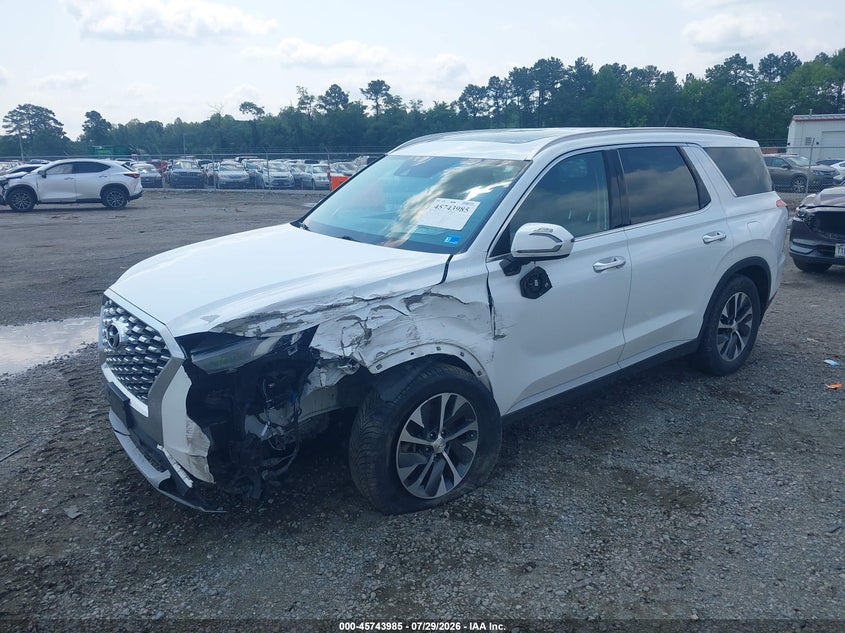 Vin: km8r2dhe8lu100784, lot: 46242689, hyundai palisade sel 20202