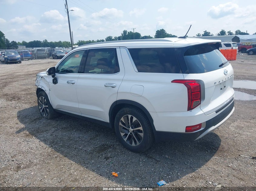 Vin: km8r2dhe8lu100784, lot: 46242689, hyundai palisade sel 20203