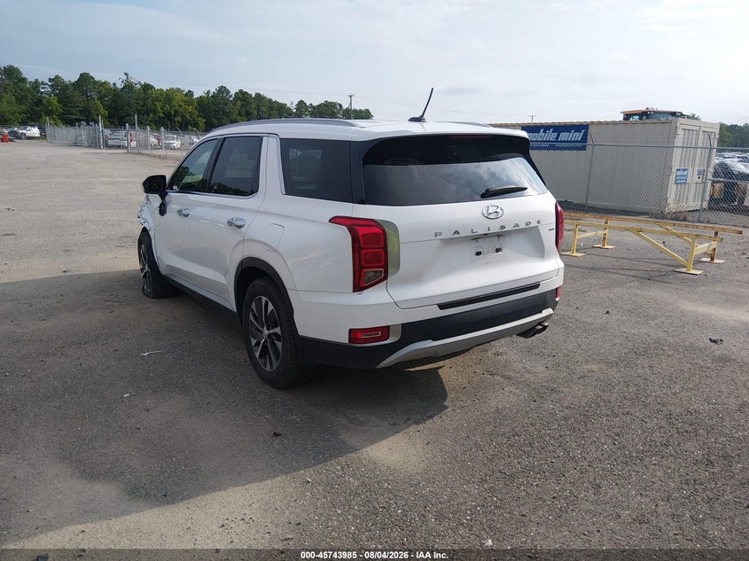 Vin: km8r2dhe8lu100784, lot: 46242689, hyundai palisade sel 20203