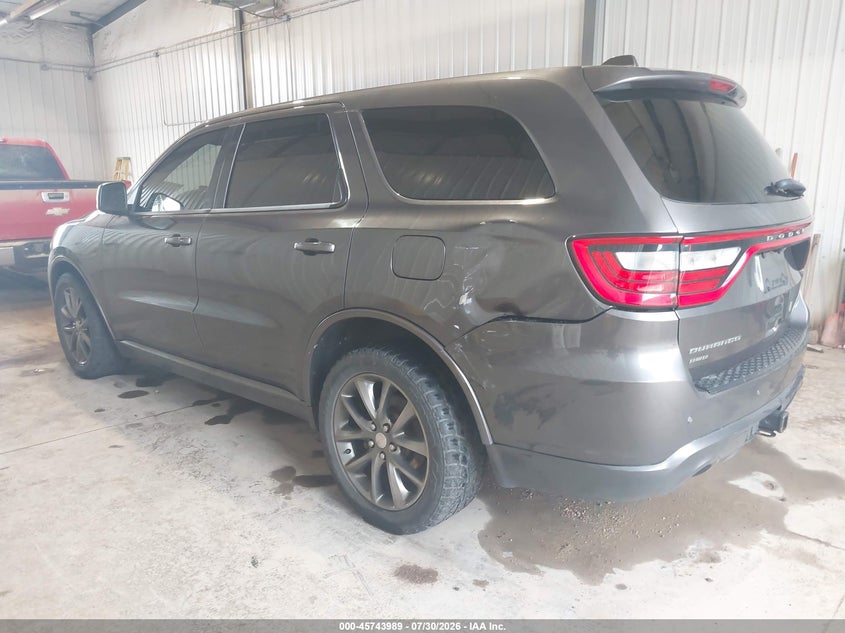 Vin: 1c4rdjdg3fc904666, lot: 46242694, dodge durango limited 20153
