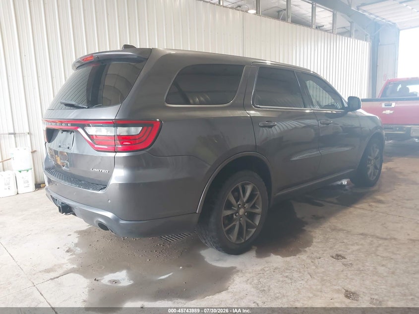 Vin: 1c4rdjdg3fc904666, lot: 46242694, dodge durango limited 20154