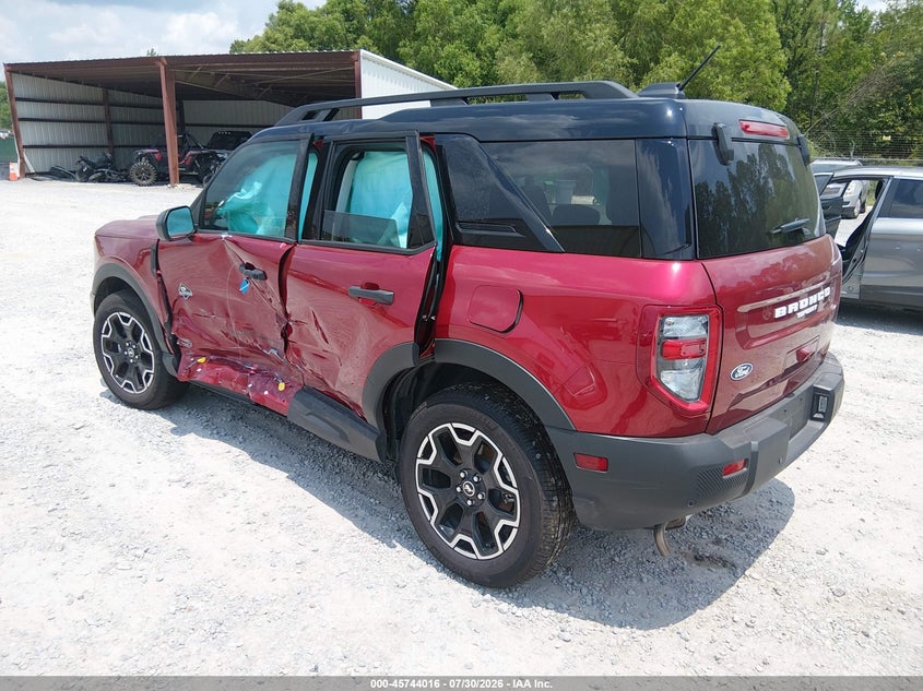 Vin: 3fmcr9cn2tre26710, lot: 46242720, ford bronco sport outer banks 20263