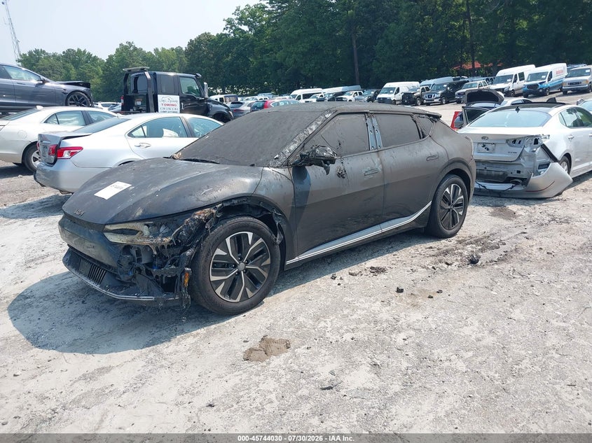 Vin: kndc34la8p5112364, lot: 46242735, kia ev6 wind 20232