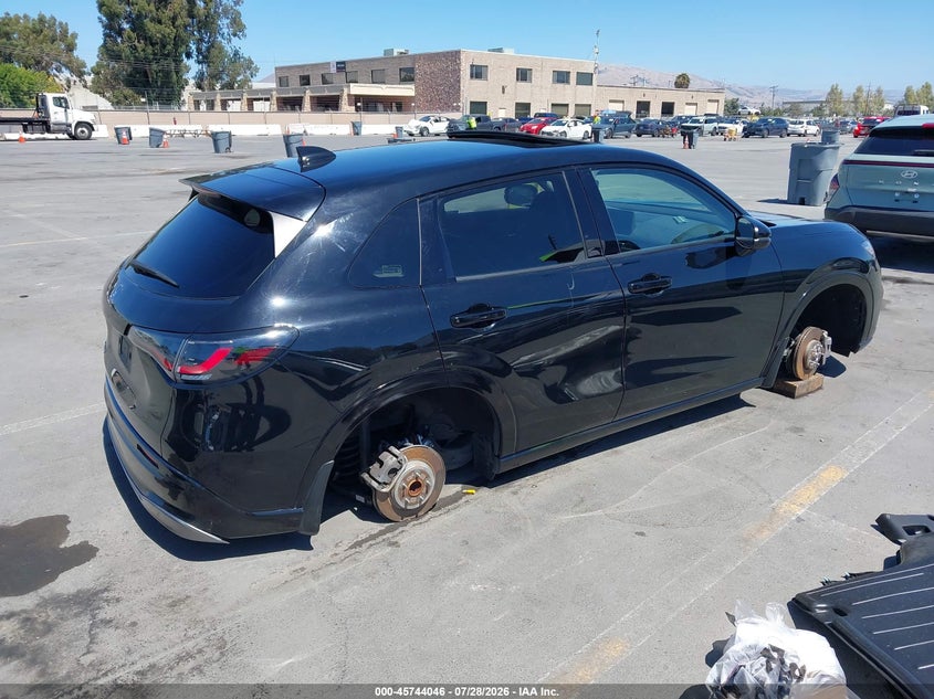 Vin: 3czrz1h79rm722026, lot: 46242750, honda hr-v 2wd ex-l/2wd ex-l w/o bsi 20244