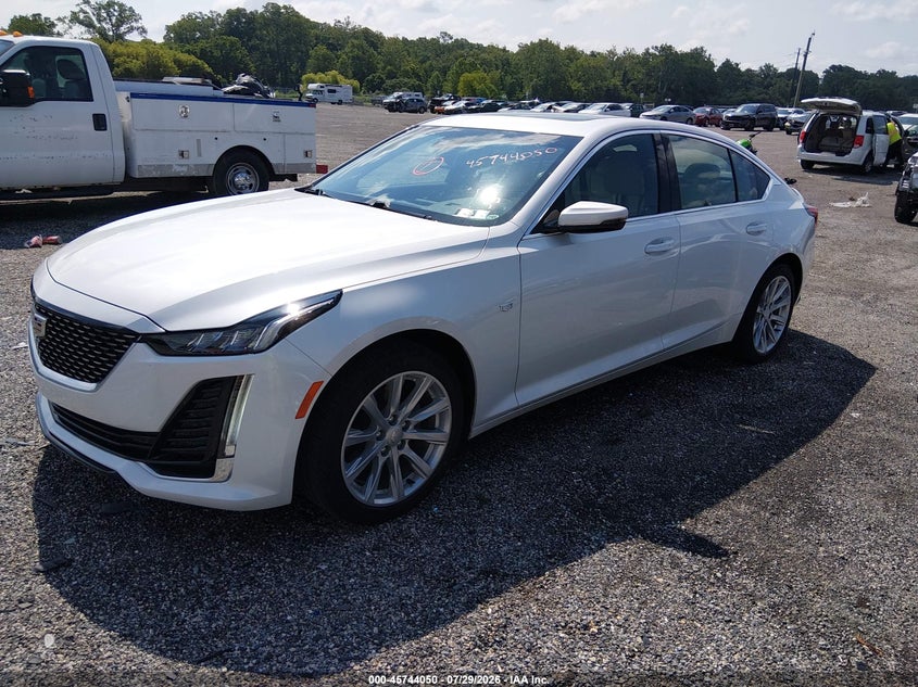 Vin: 1g6dx5rk2p0157492, lot: 46242754, cadillac ct5 luxury 20232