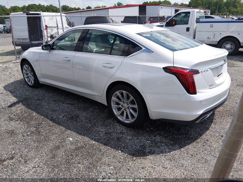 Vin: 1g6dx5rk2p0157492, lot: 46242754, cadillac ct5 luxury 20233