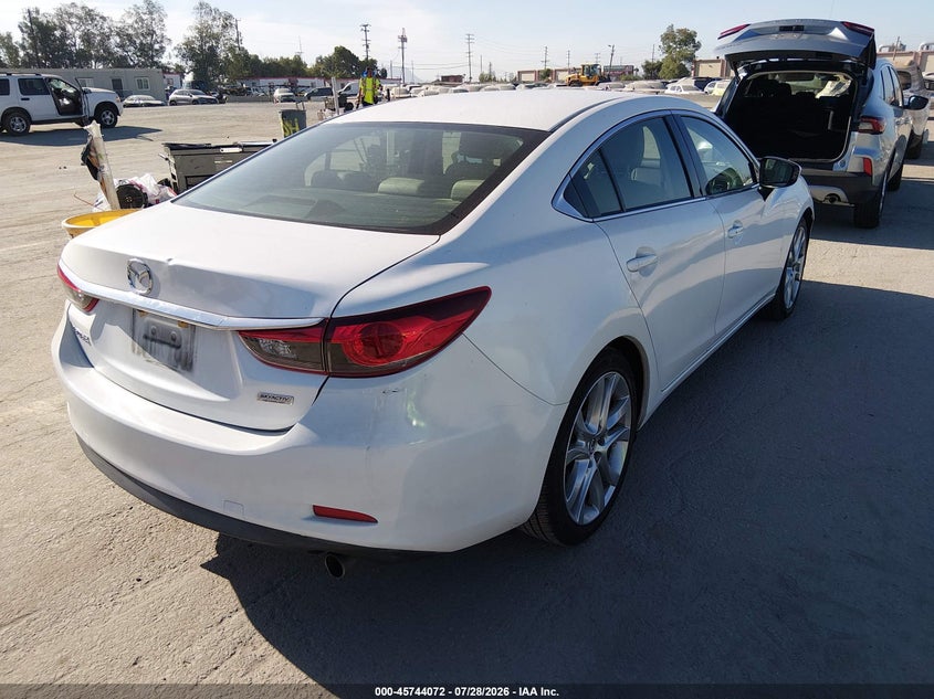 Vin: jm1gj1v54f1211422, lot: 46242776, mazda mazda6 i touring 20154