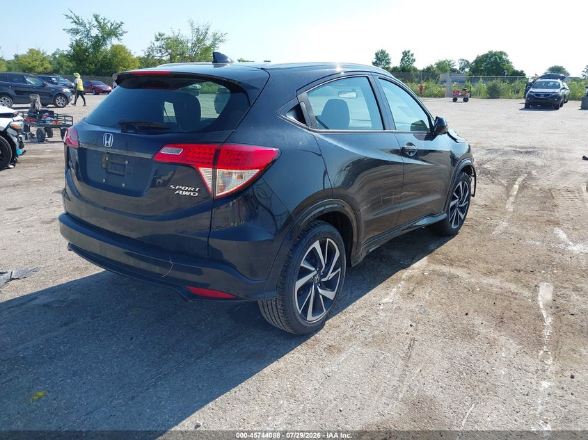 Vin: 3czru6h12kg723644, lot: 46242792, honda hr-v sport 20194