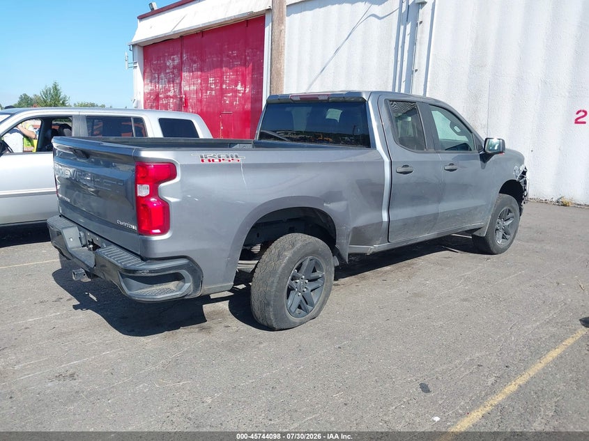 Vin: 1gcrycef6kz390244, lot: 46242802, chevrolet silverado 1500 custom trail boss 20194