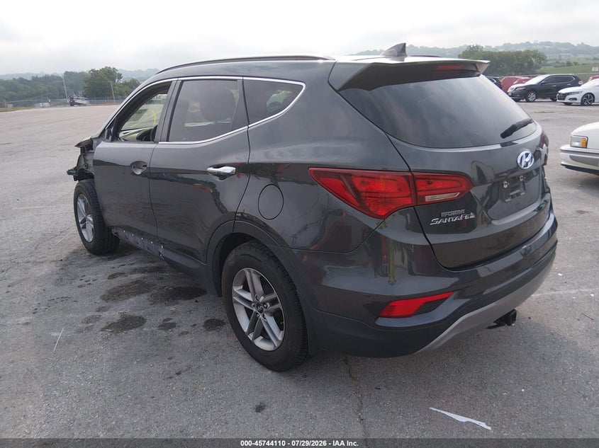Vin: 5xyzudlb5jg514941, lot: 46242815, hyundai santa fe sport 2.4l 20183