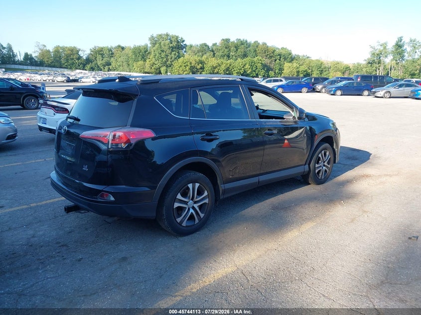 Vin: 2t3bfrev8hw564874, lot: 46242817, toyota rav4 le 20174
