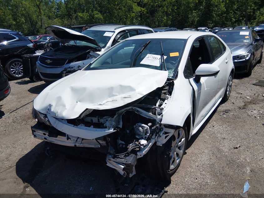 Vin: 5yfepmae0mp223203, lot: 46242828, toyota corolla le 20212
