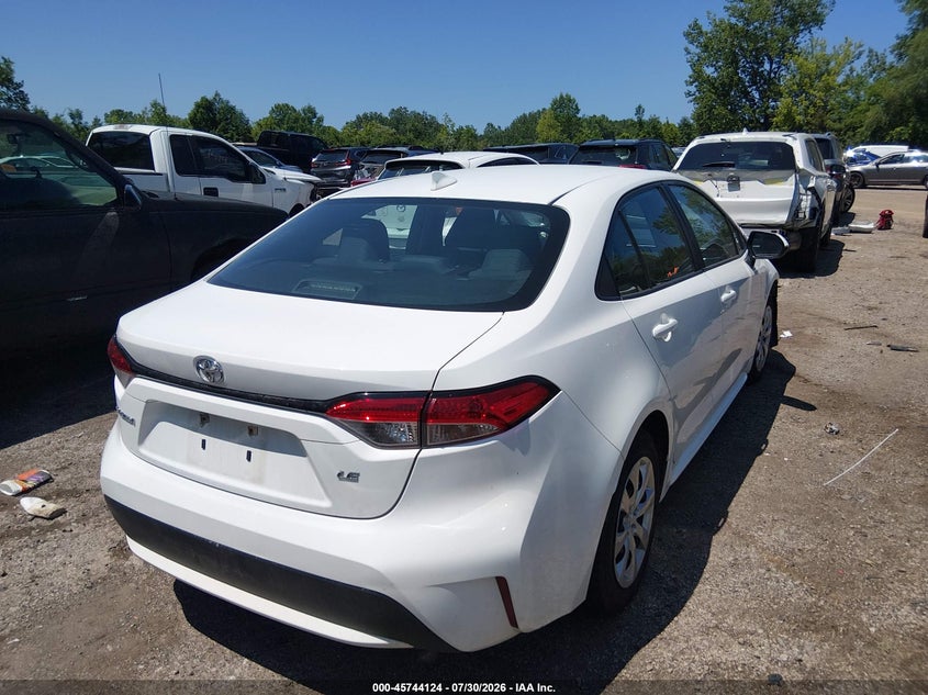 Vin: 5yfepmae0mp223203, lot: 46242828, toyota corolla le 20214