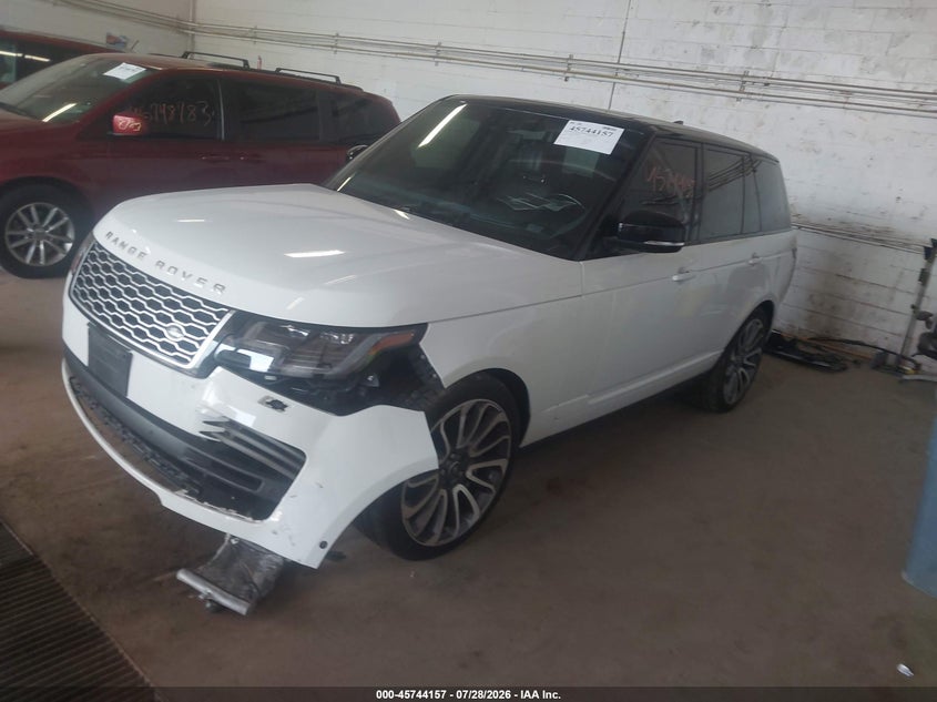 Vin: salgs2re5ka524849, lot: 46242861, land rover range rover 5.0l v8 supercharged 20192