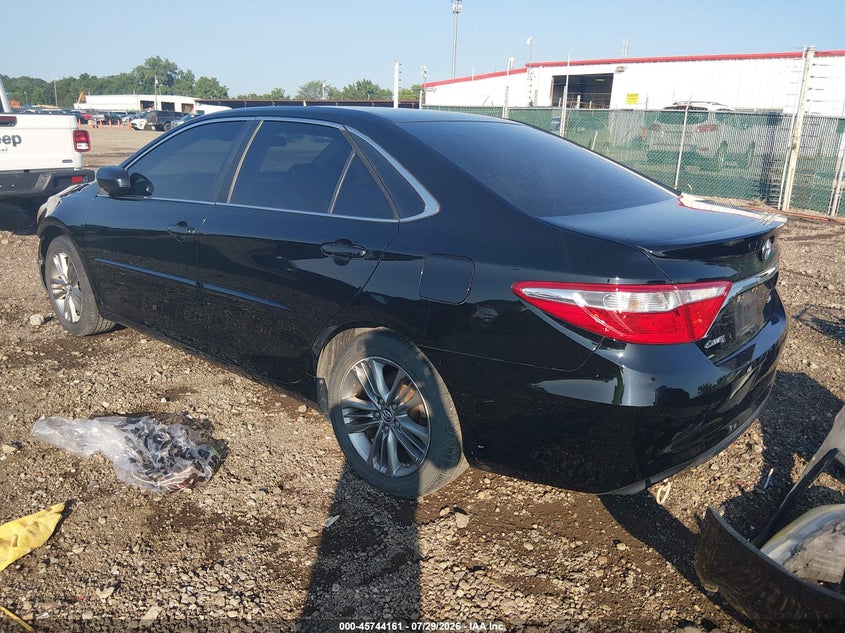 Vin: 4t1bf1fk1gu131362, lot: 46242865, toyota camry se 20163