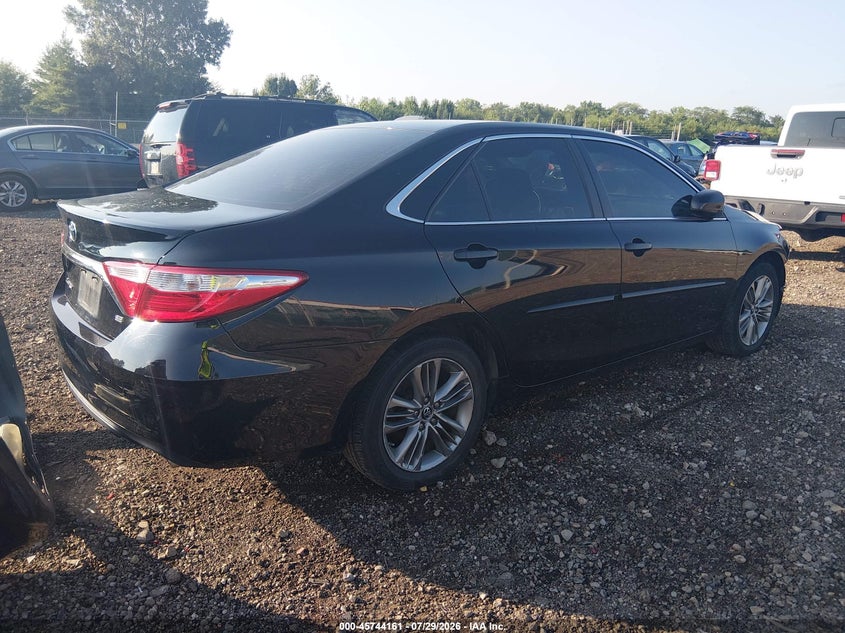 Vin: 4t1bf1fk1gu131362, lot: 46242865, toyota camry se 20164