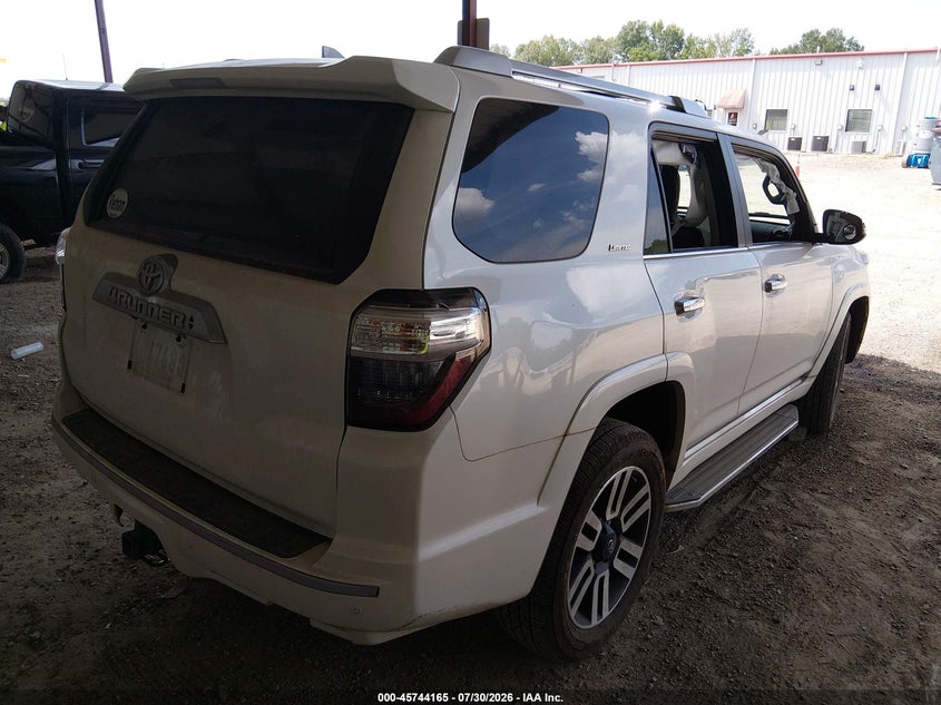 Vin: jtebu5jr6h5412134, lot: 46242869, toyota 4runner limited 20174